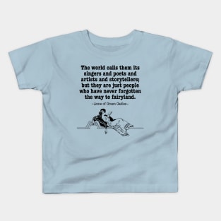 Fairyland - Anne of Green Gables - Version 1 Kids T-Shirt